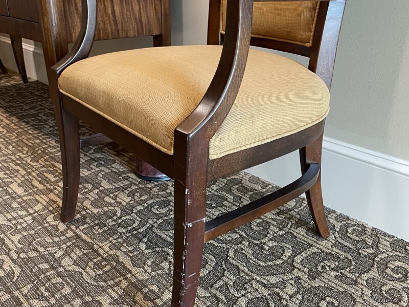 Chair Restoration At Luxury Retirement Condominium in North Atlanta gallery image