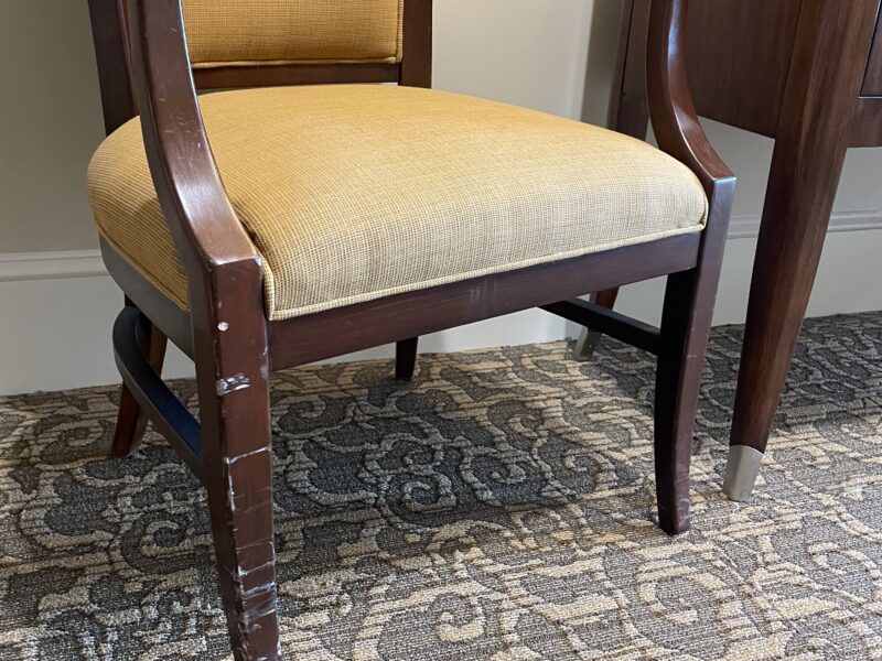 Chair Restoration At Luxury Retirement Condominium in North Atlanta gallery image