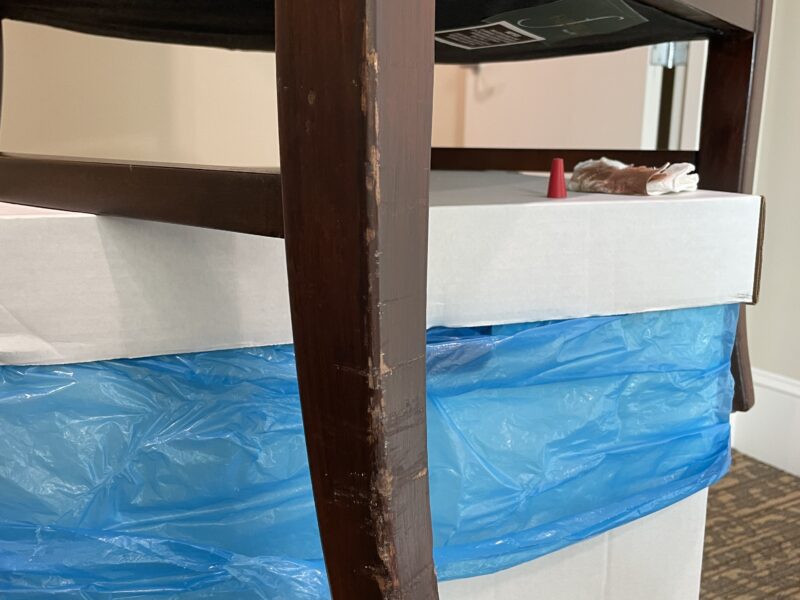 Chair Restoration At Luxury Retirement Condominium in North Atlanta gallery image