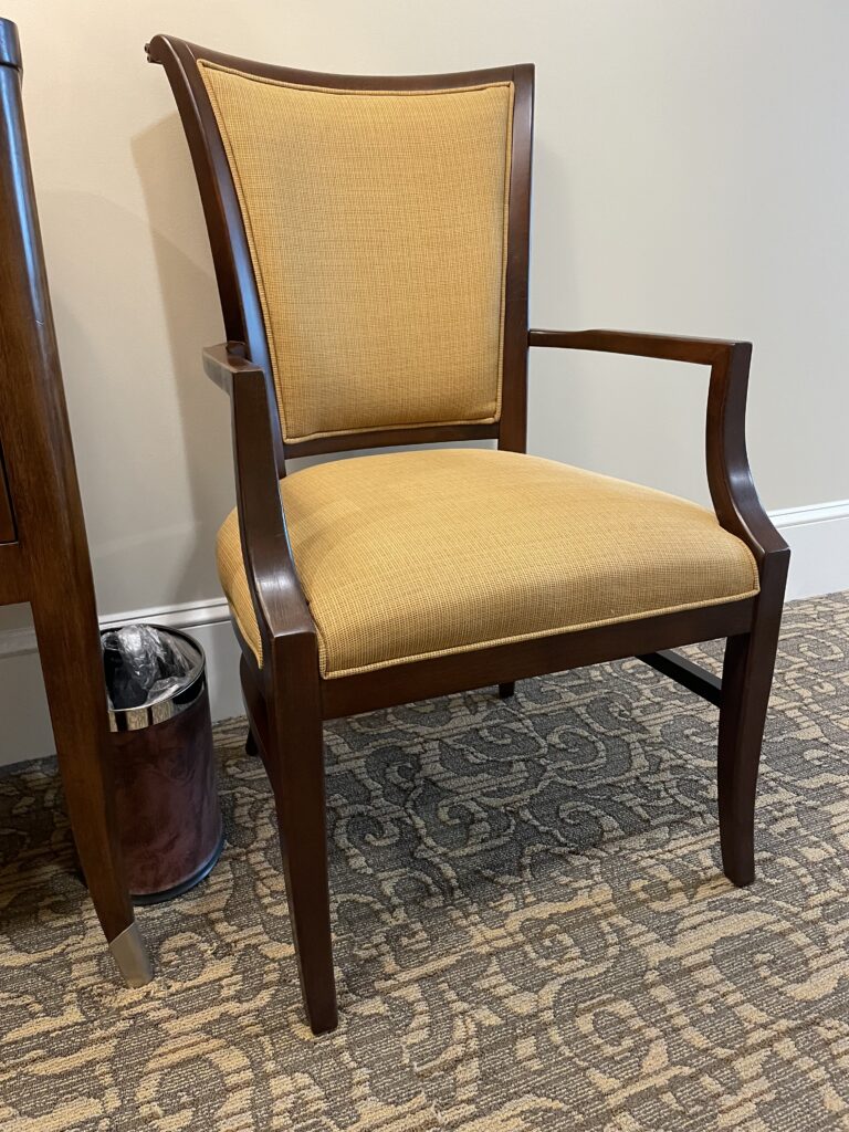 Lobby Furniture That Guests Actually Notice: The Chair Restoration We Did at an Embassy Suites gallery image