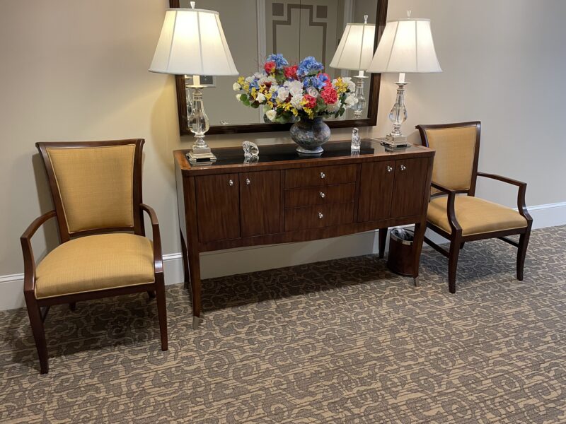 Chair Restoration At Luxury Retirement Condominium in North Atlanta gallery image